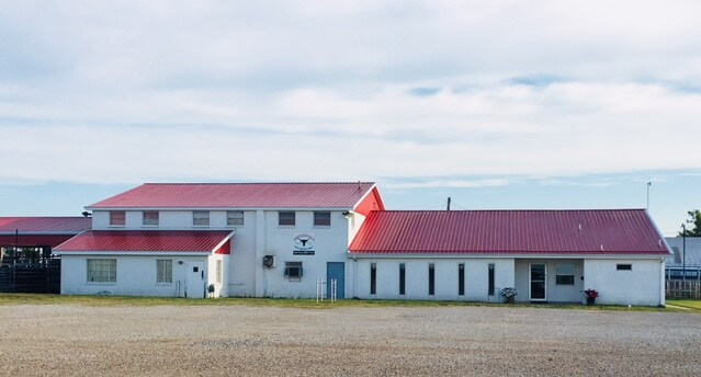 View of Winfield Livestock Auction from the road